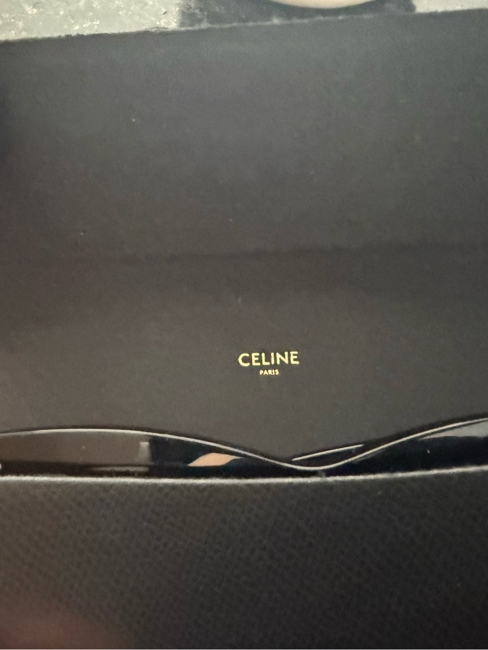 Celine Black and Tortoiseshell Square Sunglasses - Picture 8 of 9